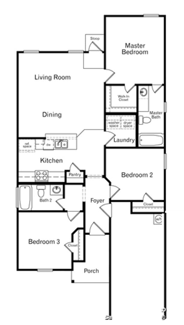 Building Photo - ONE STORY  |  3 BEDROOM  |  2 BATH  |  YARD SERVICE INCLUDED  |  WHISPER FALLS  |  POOL - GYM - P...