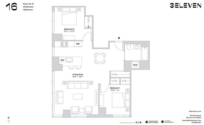 Floorplan - 3Eleven