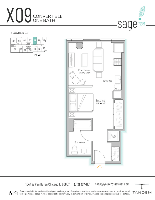 Floorplan - Sage West Loop