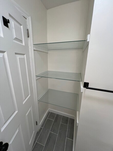 Storage Space in Bathroom - 1178 Murray Dr