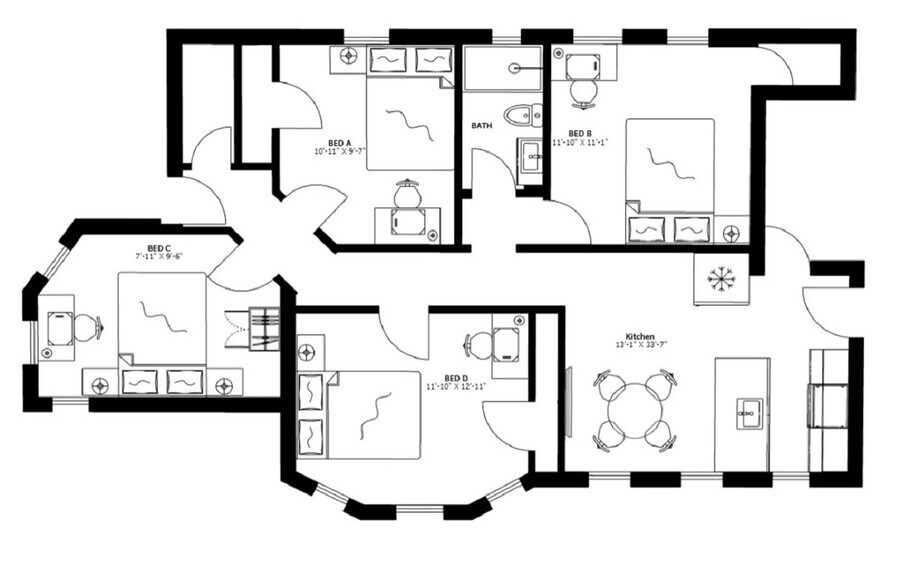 Building Photo - Room in Shared 4 bed/1 bath home