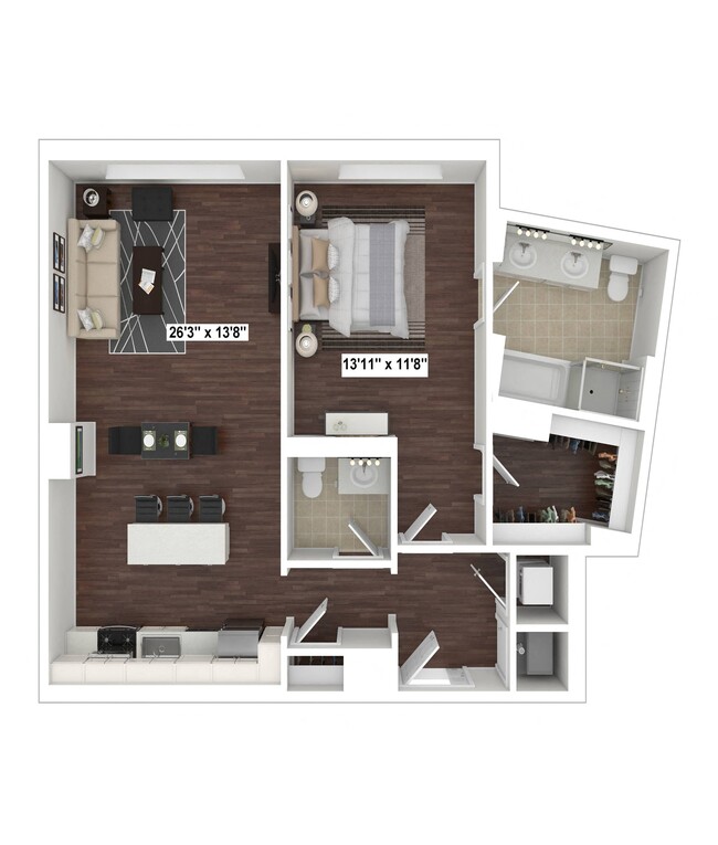 Floorplan - The Woodley