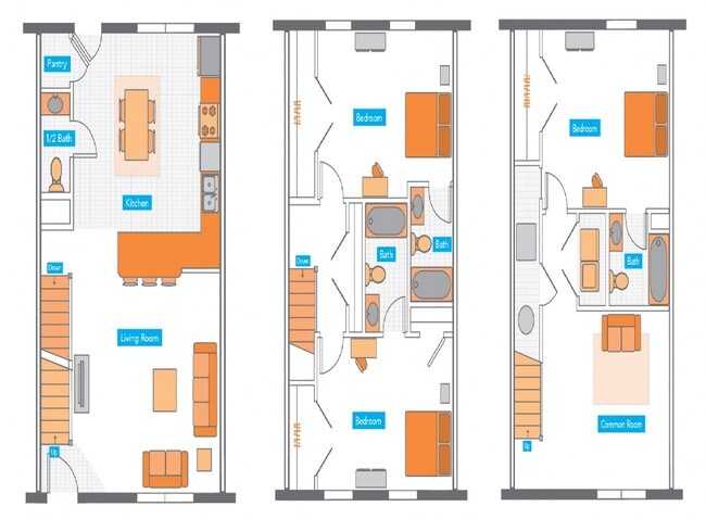 3BR/3.5BA - The Quarry Apartments