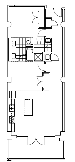 2BR/2BA - Chesapeake Lofts