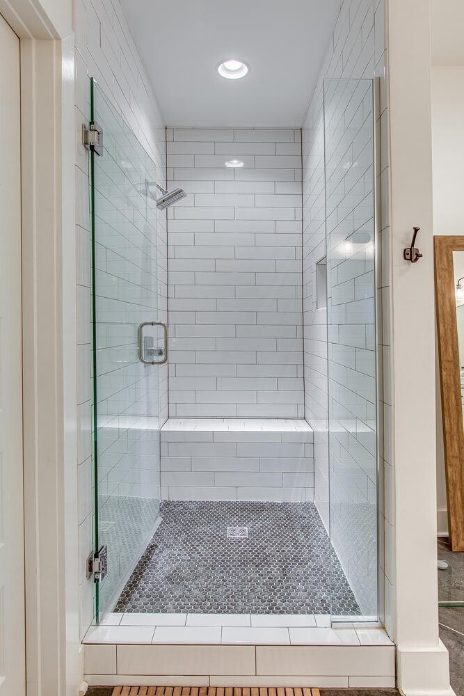 Primary Suite Walk In Shower - 3509A Sanford Ave