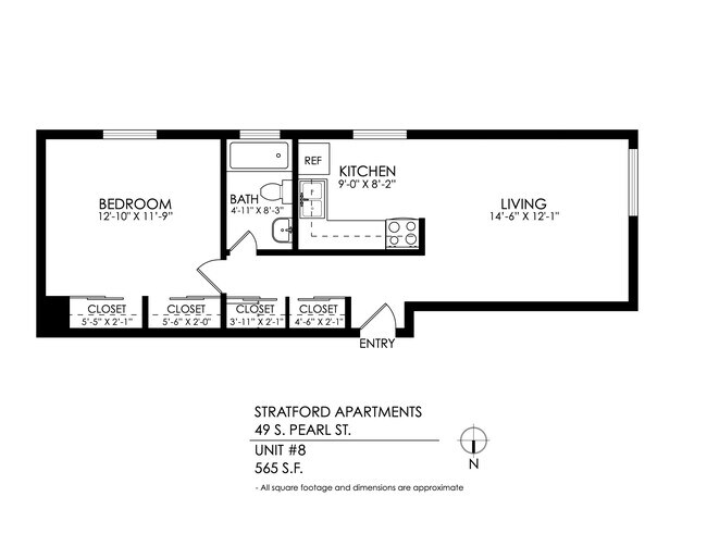 Floorplan - Stratford Apartments