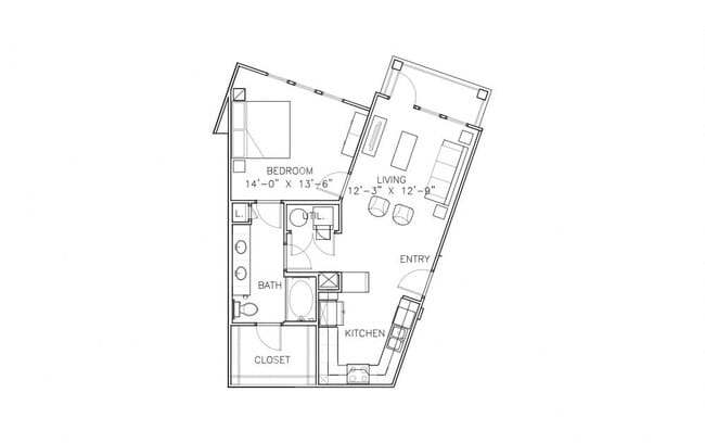 Floorplan - The District Apartments