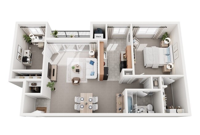 2 Bedroom - Americana Southdale