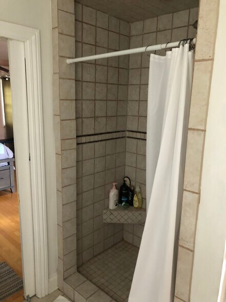 Master bath walk-in shower - 1571 Whitcomb Ave