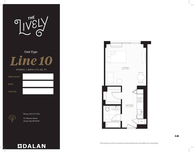 Floorplan - The Lively