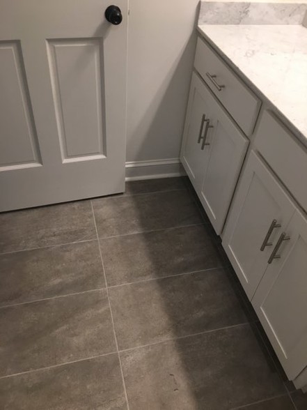 bathroom flooring - 511 Toulouse St