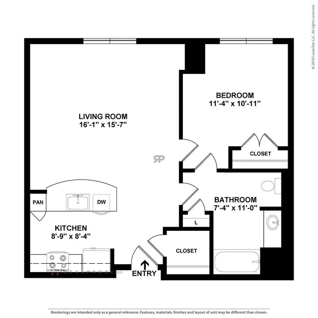 Floorplan - Curtain Lofts