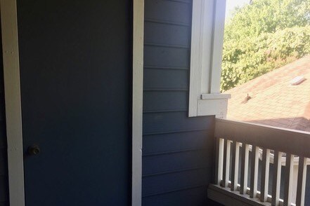 Storage closet in back porch - 415 Mather Green Ave