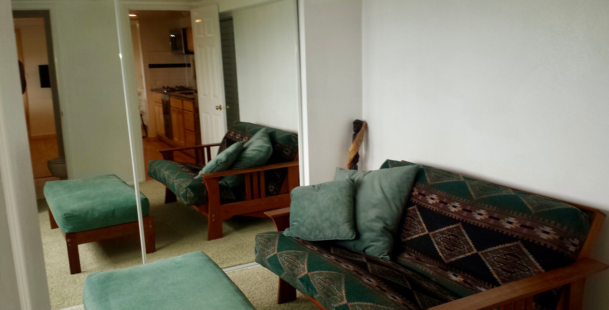 Second bedroom, or office, or TV/Family room is on the other side of kitchen with same views. - 8261 Northrop Plz SW