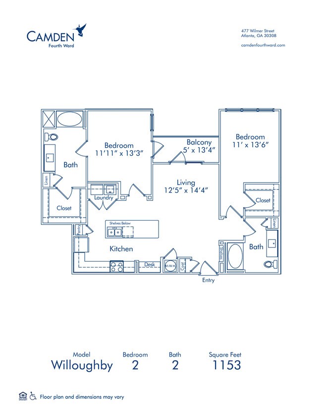 Floorplan - Camden Fourth Ward