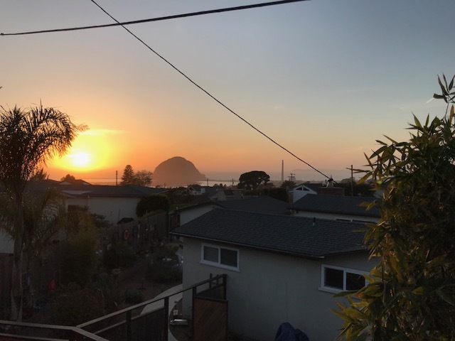 Ocean/Rock Sunset view from balcony - 477 Kings Ave