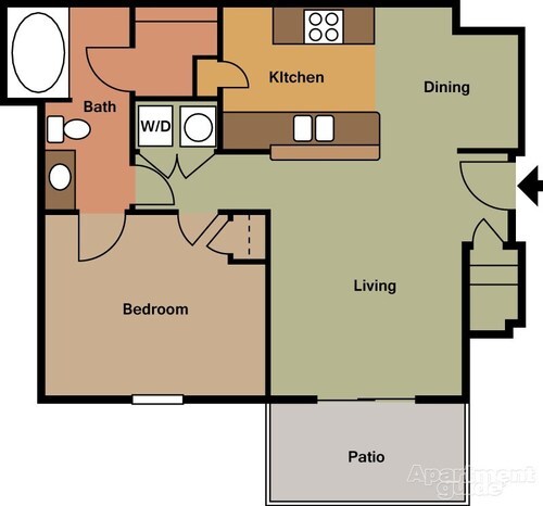 1 bedroom - Granite Landing