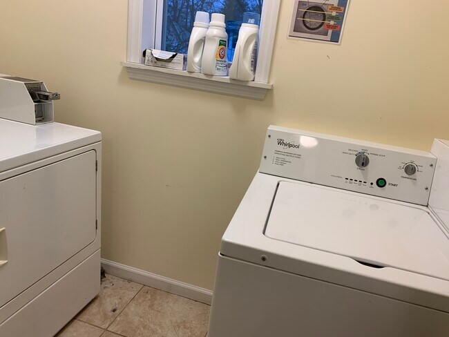 shared laundry room - 61 W Center St