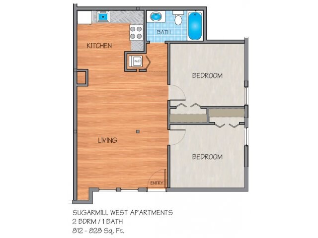 Two Bedroom Lake Front - Sugarmill West