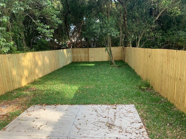 Back yard - 2712 Dellwood Ave