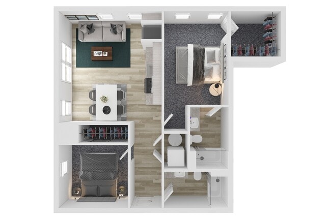 Floorplan - The Clara Apartments