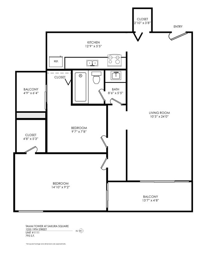 Floorplan - Tamai Tower at Sakura Square