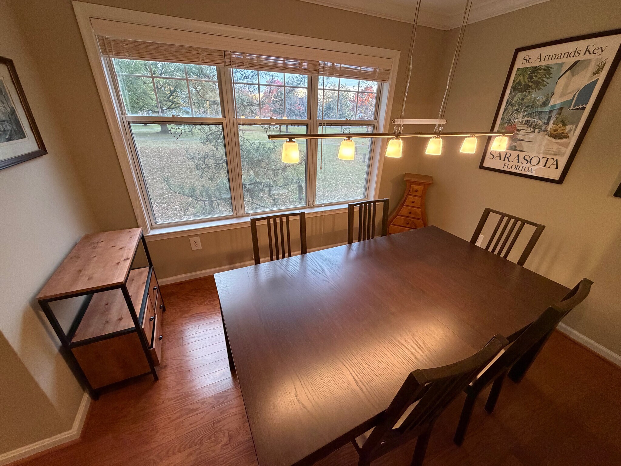 Dining Room Windows to Park - 5565 Seminary Rd