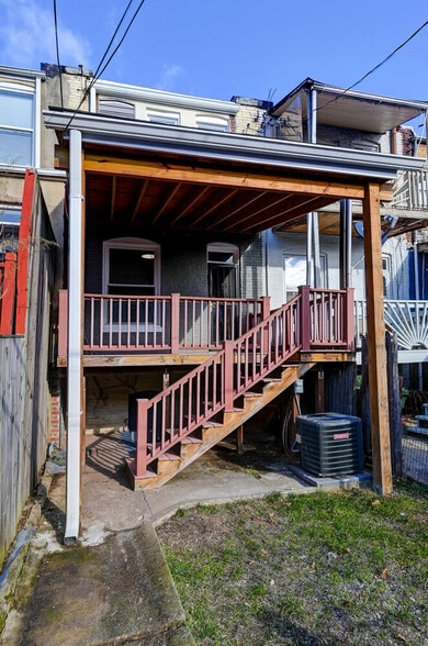 Back deck - 307 Whitridge Ave