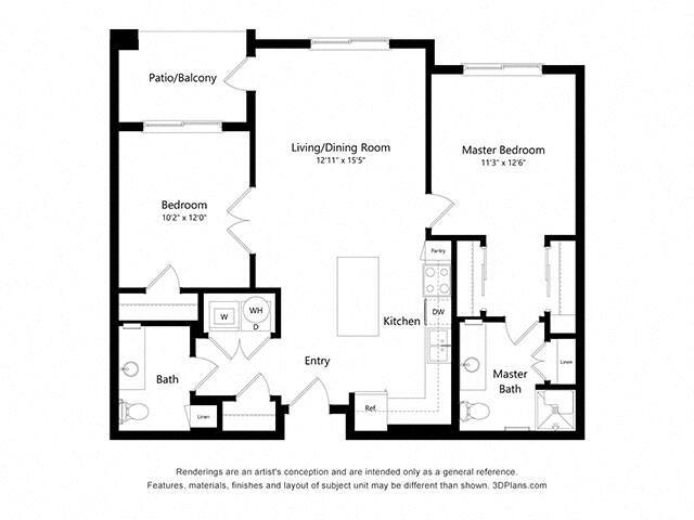 Floorplan - The Solstice of Mesa 55+ Apartments