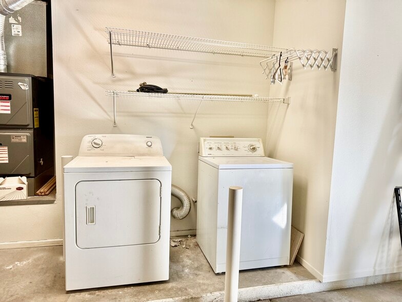 Laundry in garage - 78278 Desert Willow Dr