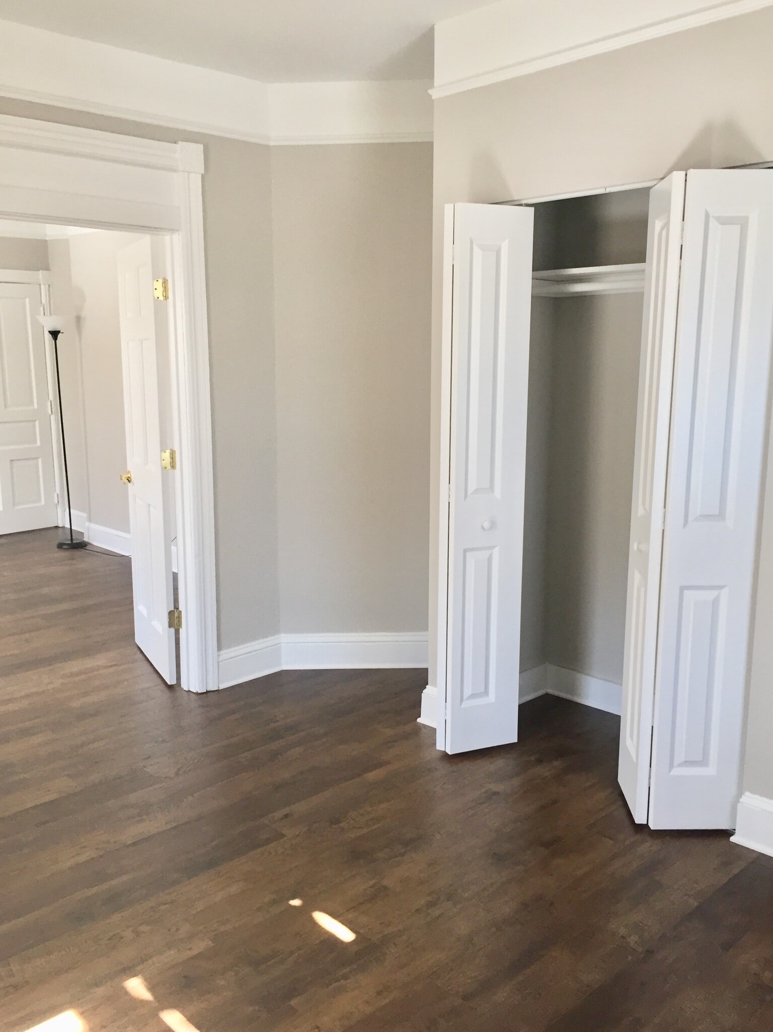 Looking through apartment - 1001 Main St