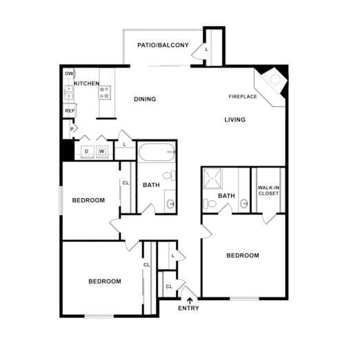 Floorplan - Willow Park