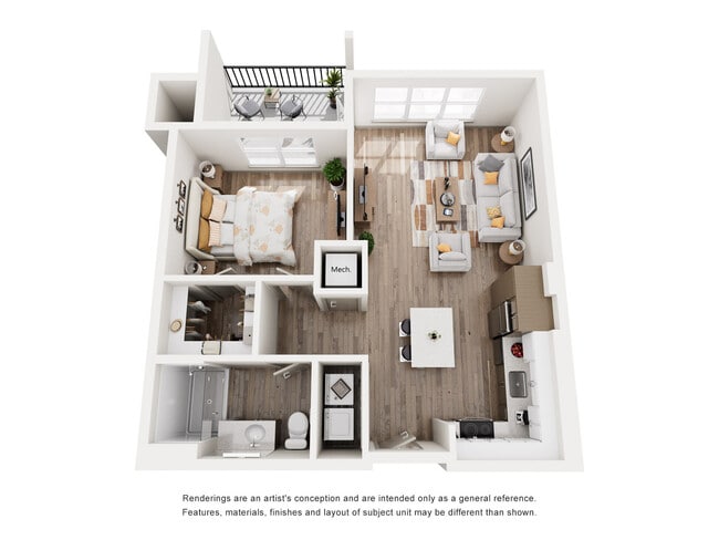 Floorplan - The Metropolitan 55+