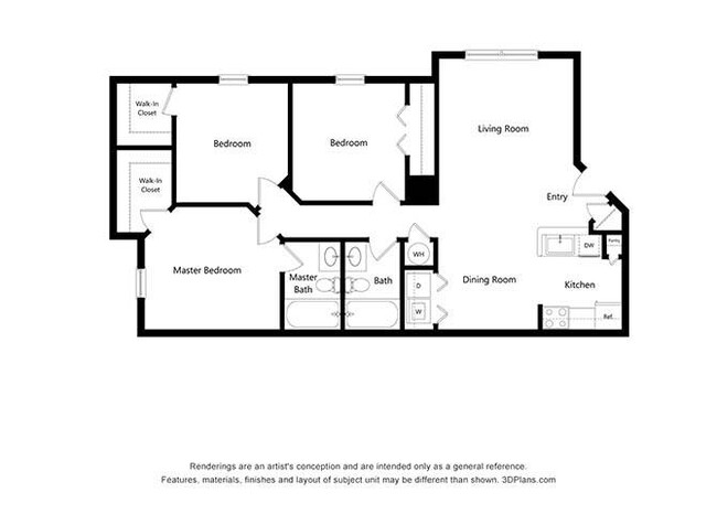 Floorplan - Vermillion Apartments