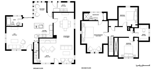 Floorplan - Bryant Street Townhomes