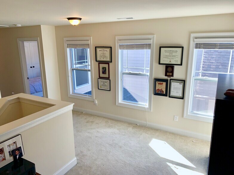 Loft area with childproofed windows - 1359 Micahs Way N