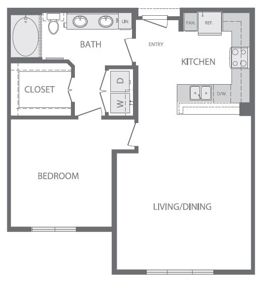 Floorplan - Windsor at West University