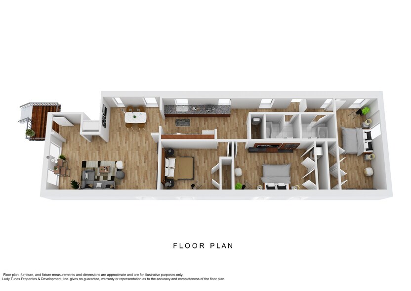 Floor Plan - 1428 N Greenview Ave