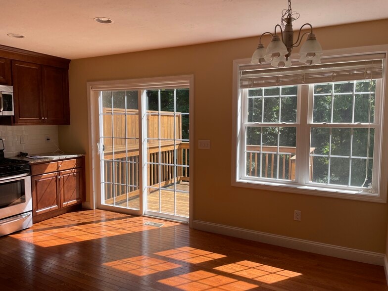 Kitchen to deck area - 1088 W Boylston St