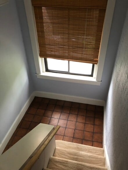 Entry to Apartment on Second Floor Landing-Perfect for Coats, Shoes, Bikes, Etc. - 367 Lehigh Ave