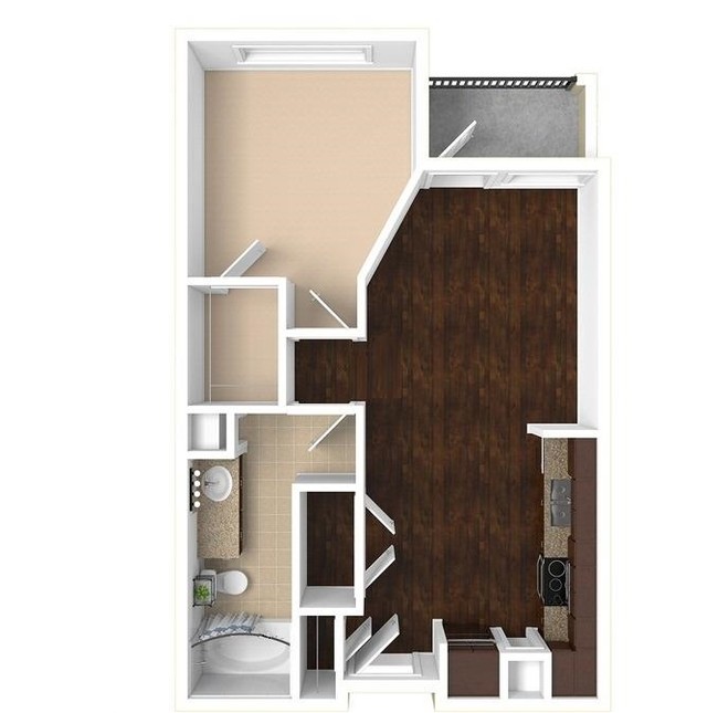 Floorplan - The View at Montecillo Apartments