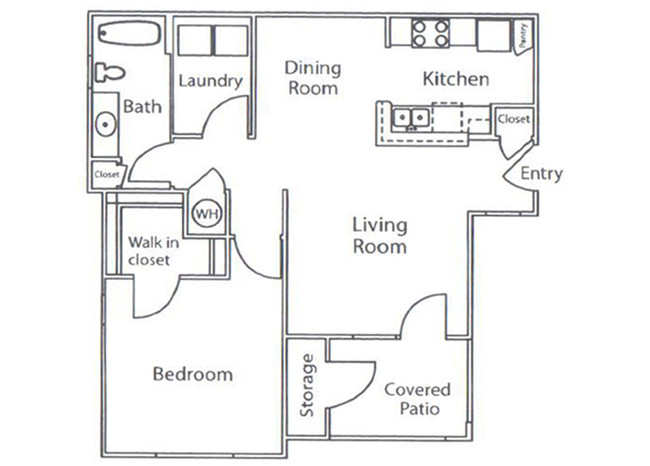 Floorplan - Dobbins Hill Apartment Homes