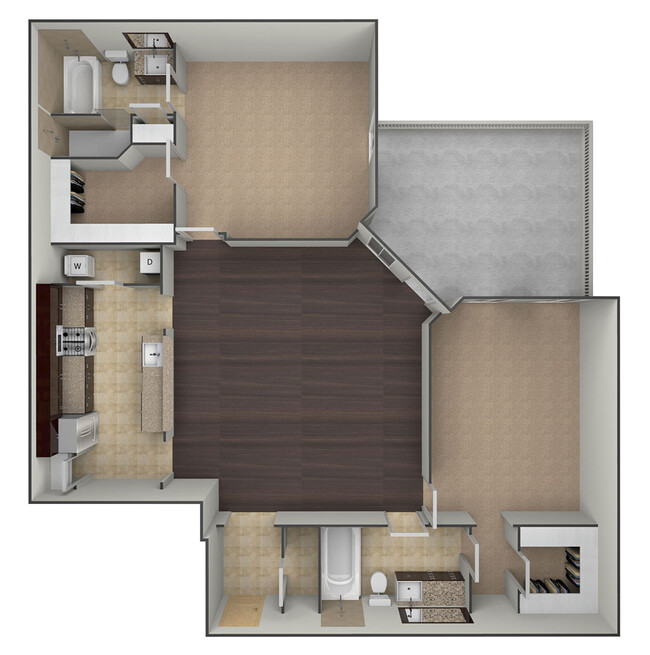 Floorplan - Bell Tower Flats