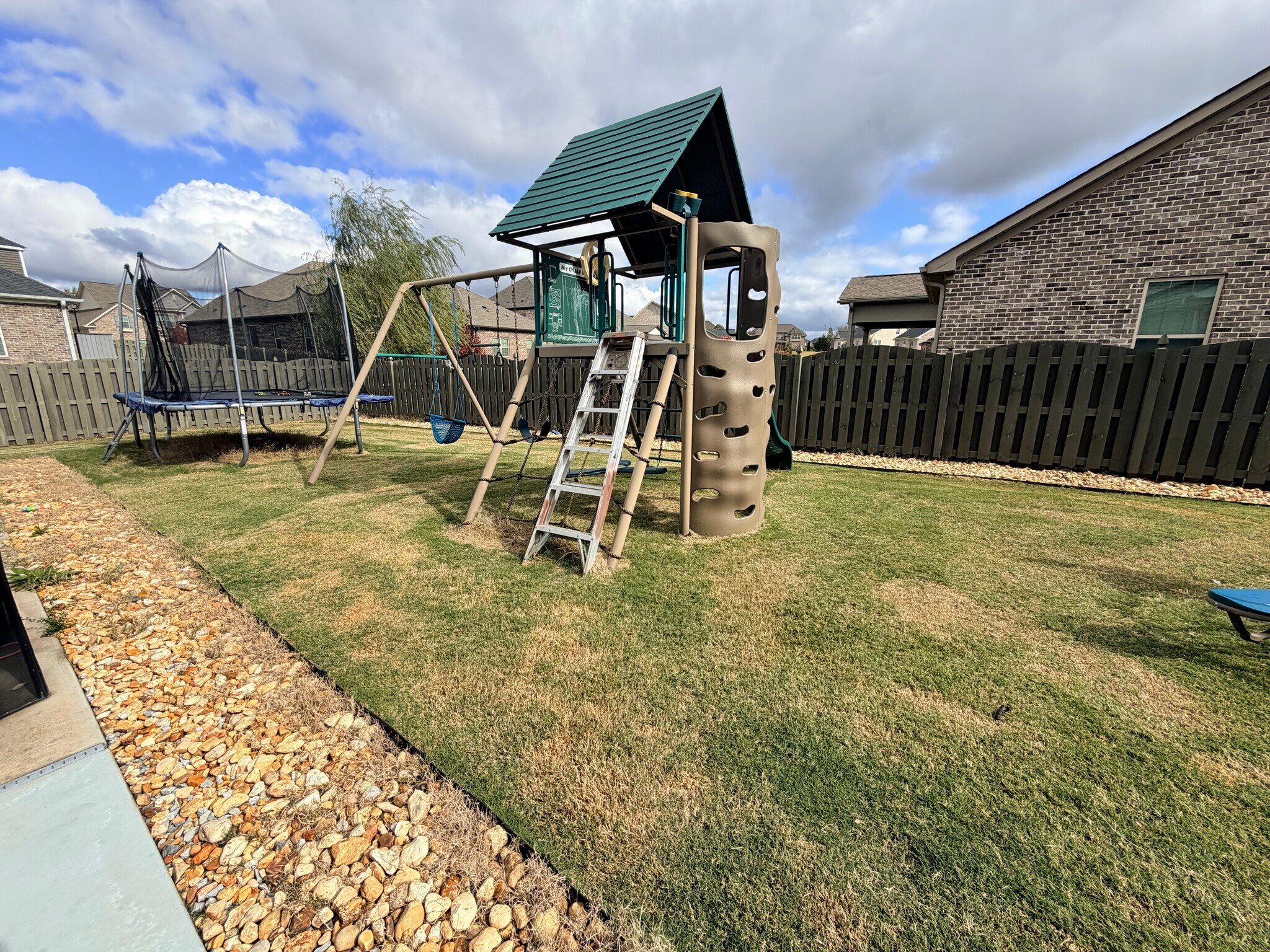 Play set and trampoline - 110 Citation Dr