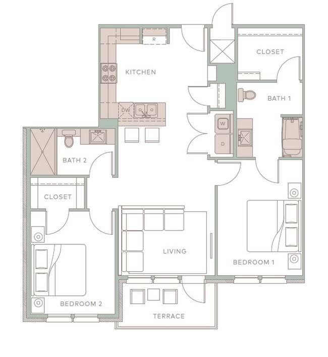 Floorplan - The Palmer