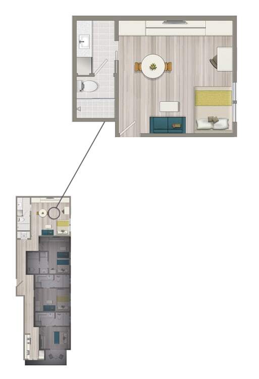 Floorplan - Cypress Co-Living