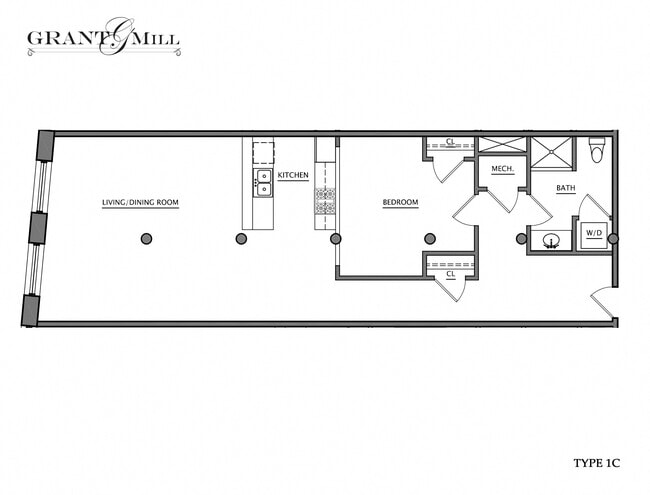 Floorplan - Grant Mill