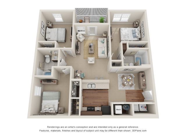 Floorplan - Big Oaks