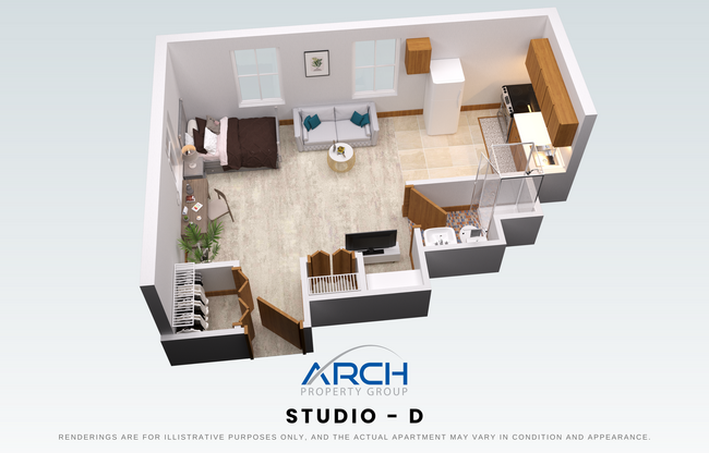 115-D-Floor Plan - 115 East Gilman