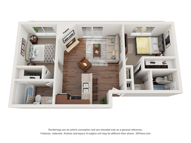 Floorplan - Marlon Manor Apts
